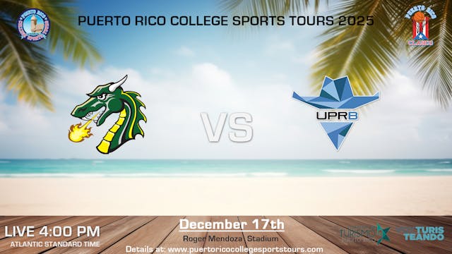 Mens Tiffin VS UPR Bayamón