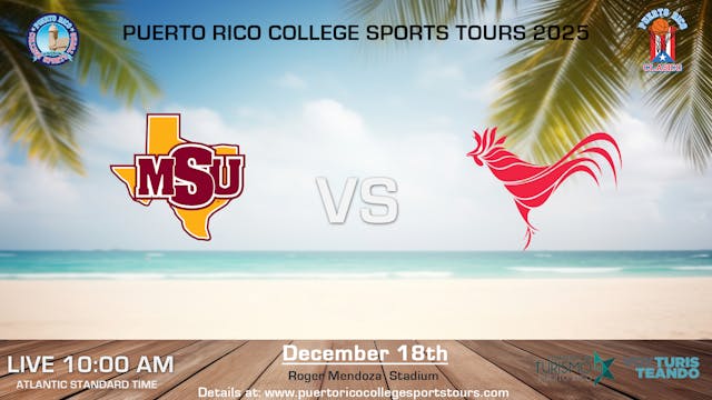 Women Midwestern State vs UPR Rio Piedras
