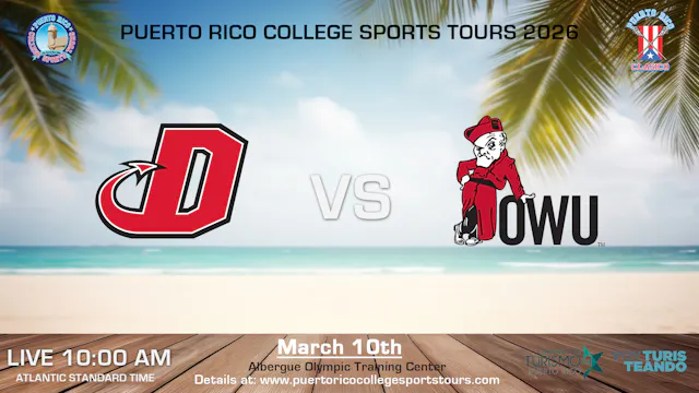 Dickinson College vs Ohio Wesleyan University