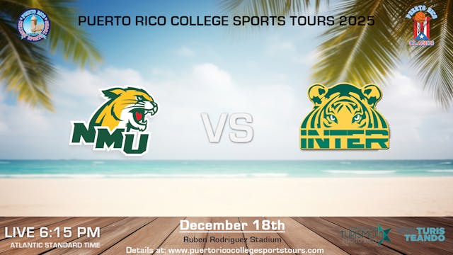 Men NORTHERN MICHIGAN vs  INTER