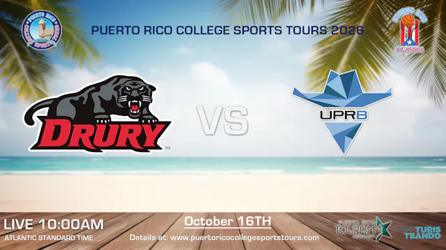 Drury University vs UPR Bayamon