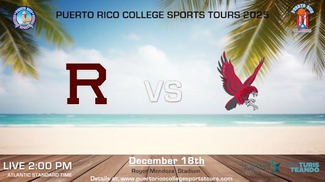 WOMENS Redlands vs  Montclair St.