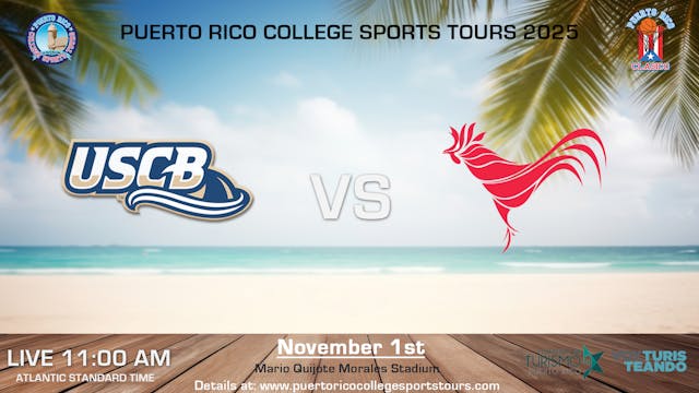 USC Beaufort Men vs UPR Rio Piedras