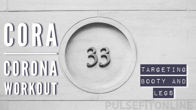 Cora~Corona Workout 33 minutes