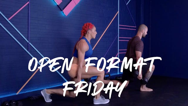 Open Format Friday | Volume ONE