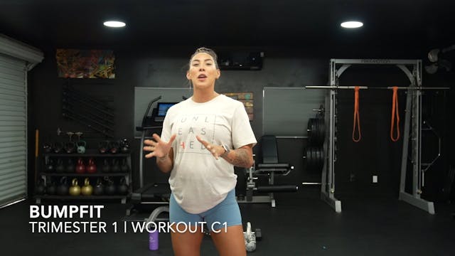 BumpFit | Trimester 1 | Workout C1