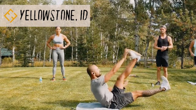 Yellowstone Lake House Workout with P...