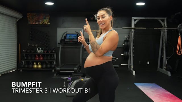 BumpFit | Trimester 3 | Workout B1