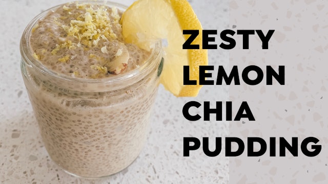 Zesty Lemon Chia Pudding