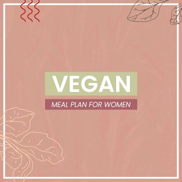 Vegan Meal Plan - Women