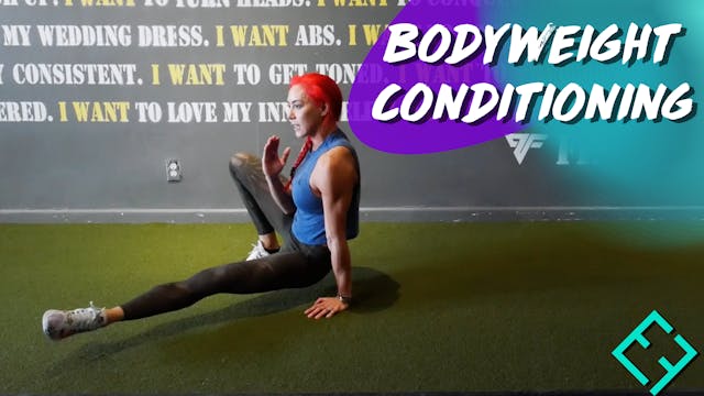 BODYWEIGHT CONDITIONING WORKOUT