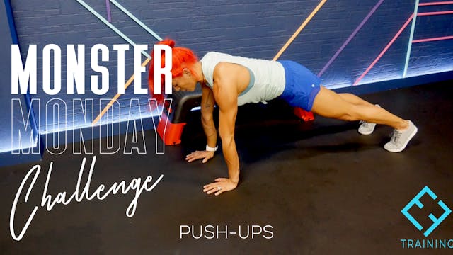 #4 Monster Monday Challenge | Push-Ups