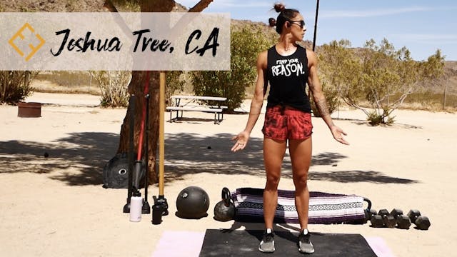 Joshua Tree Warm-Up With Hannah