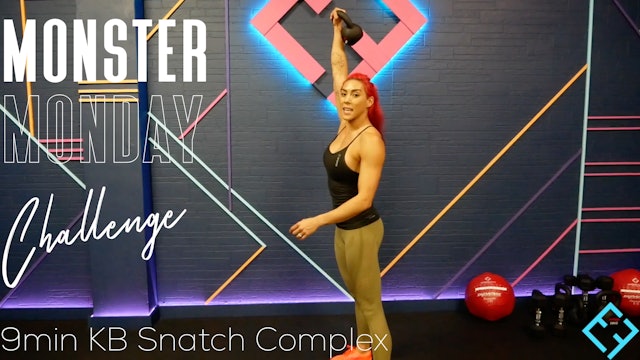 Monster Monday Challenge #11 | KB Snatch Complex