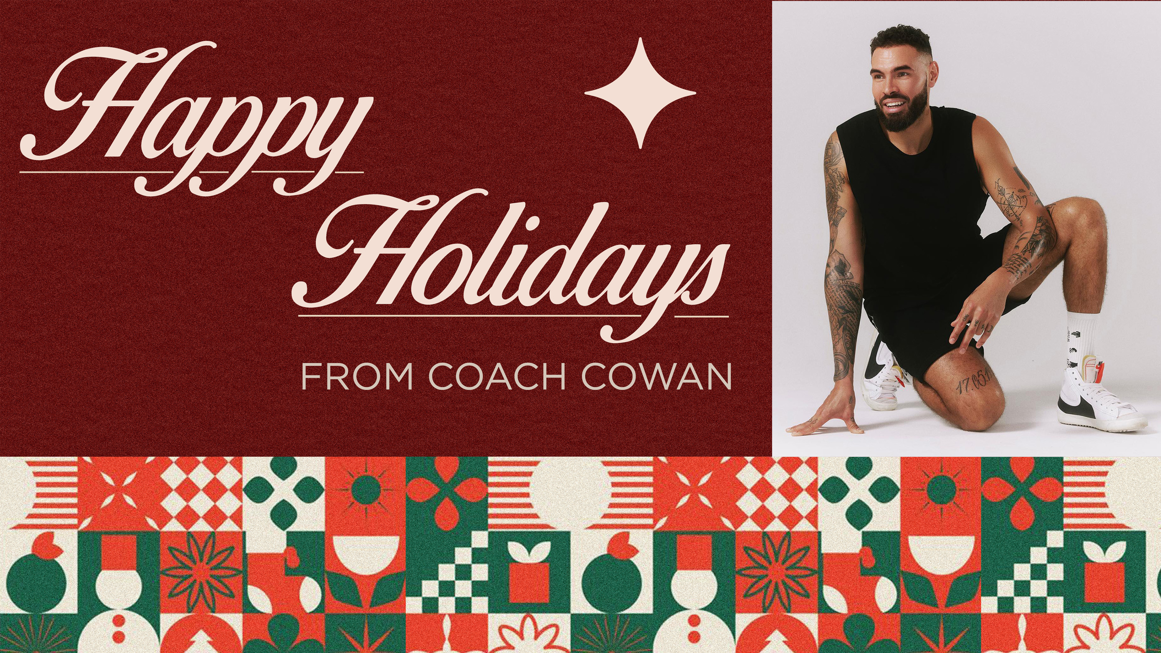 HOLIDAY TRAINING COLLECTION with Cowan