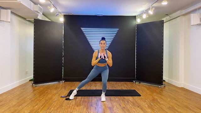 SCULPT NATION w Jen P - Ankle Weights & Glider Workout - 10/27