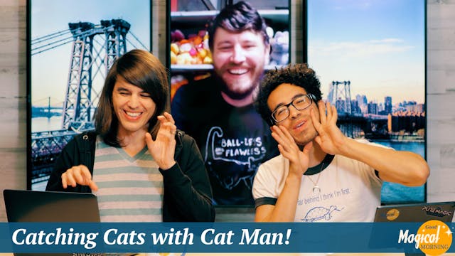 Catching Cats with Cat Man!