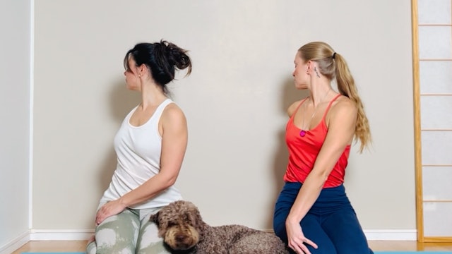 Loosen up your back tension with twists