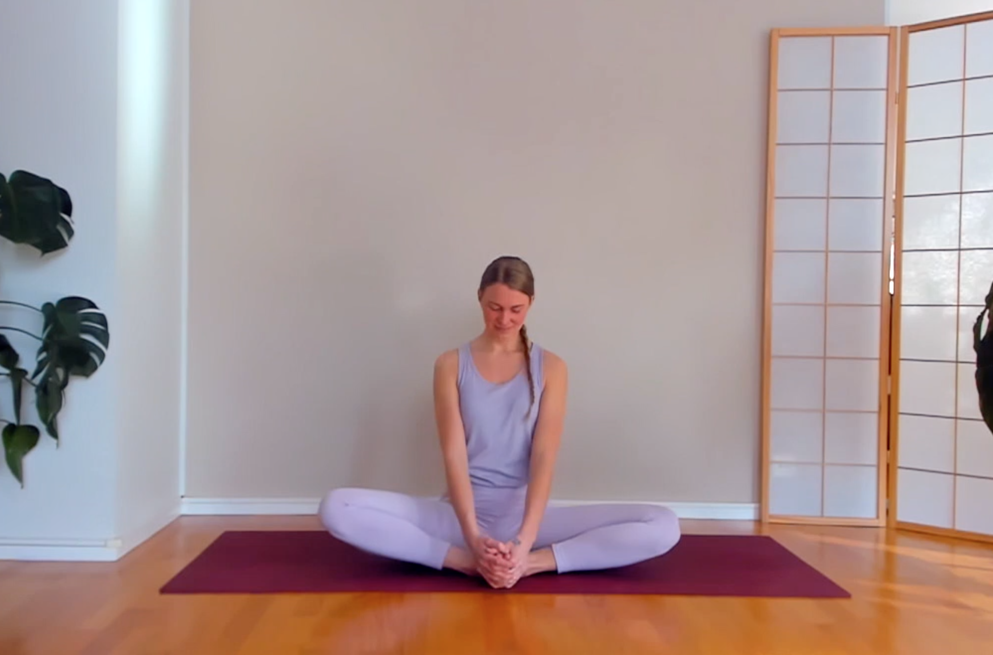 Release stress and gently open your hips 
