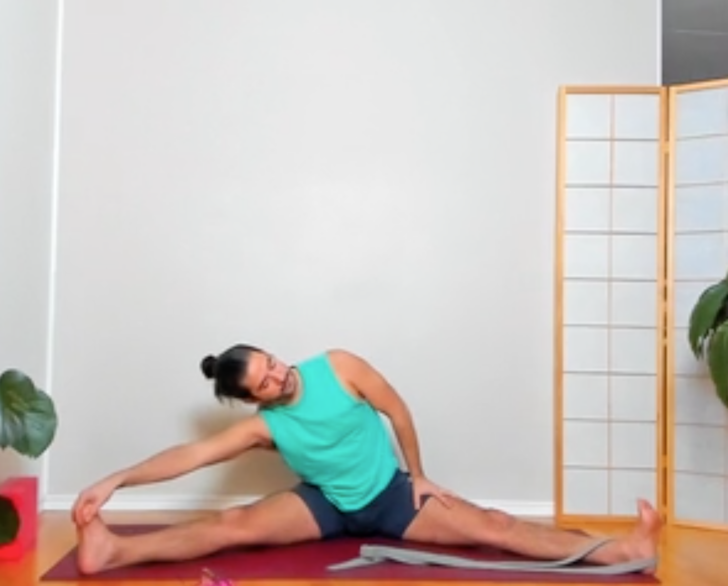 Stretch out your whole body