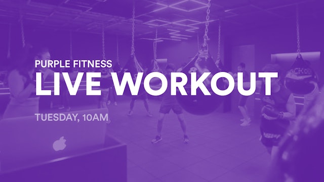 LIVE Workout, Tuesday