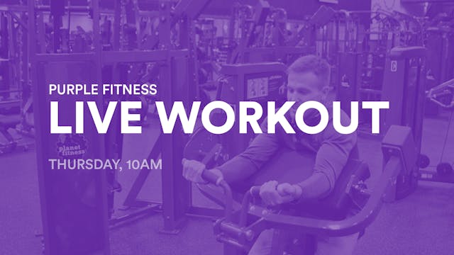 LIVE Workout, Thursday