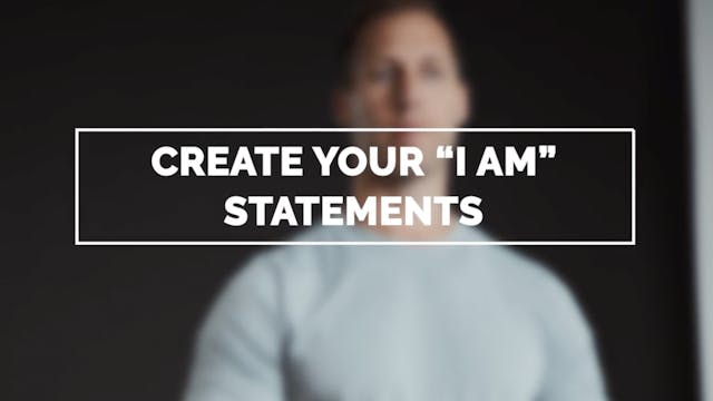 Create Your I Am Statements