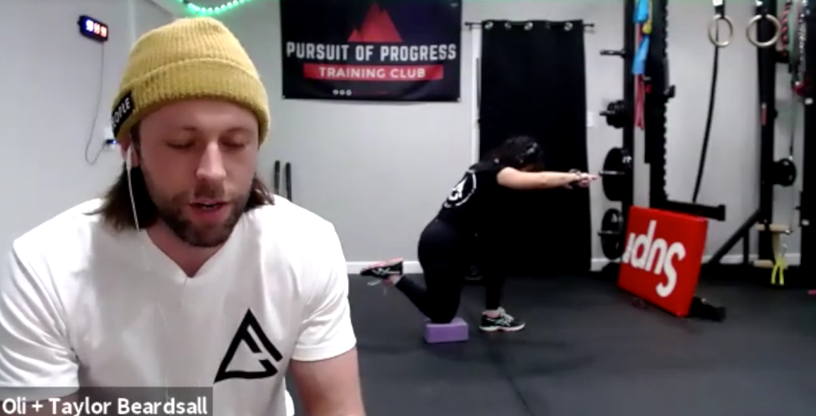 Livestream POP Full-body Workout: Shrimp Squats + Pass-arounds