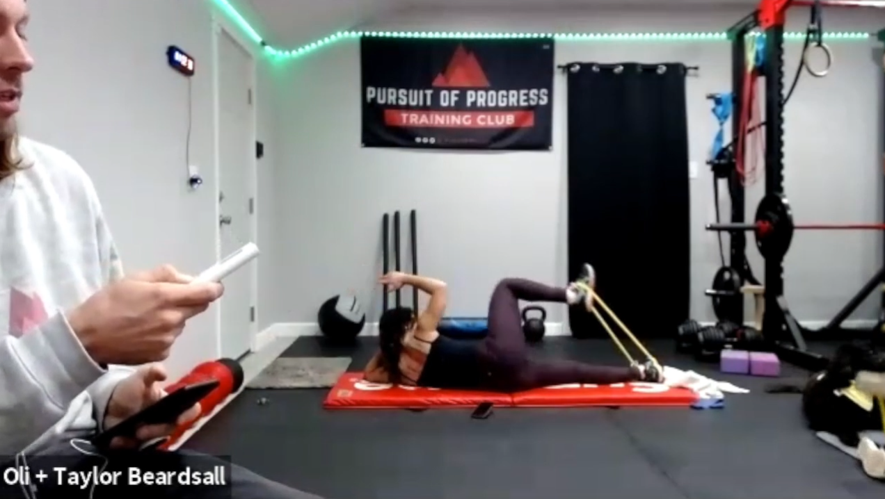 Livestream POP Resistance Band Full-body Workout