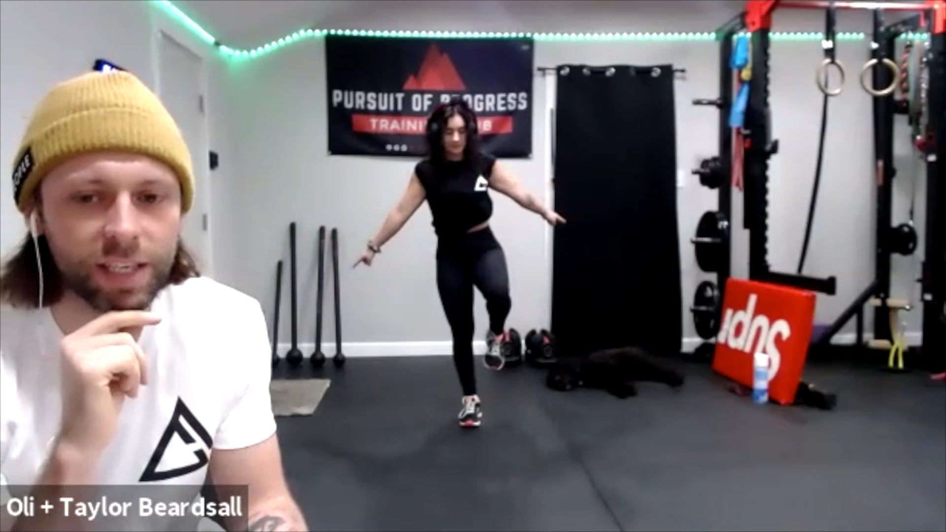 Livestream POP Full-body Workout w/ Cozack + Shrimp Squats 