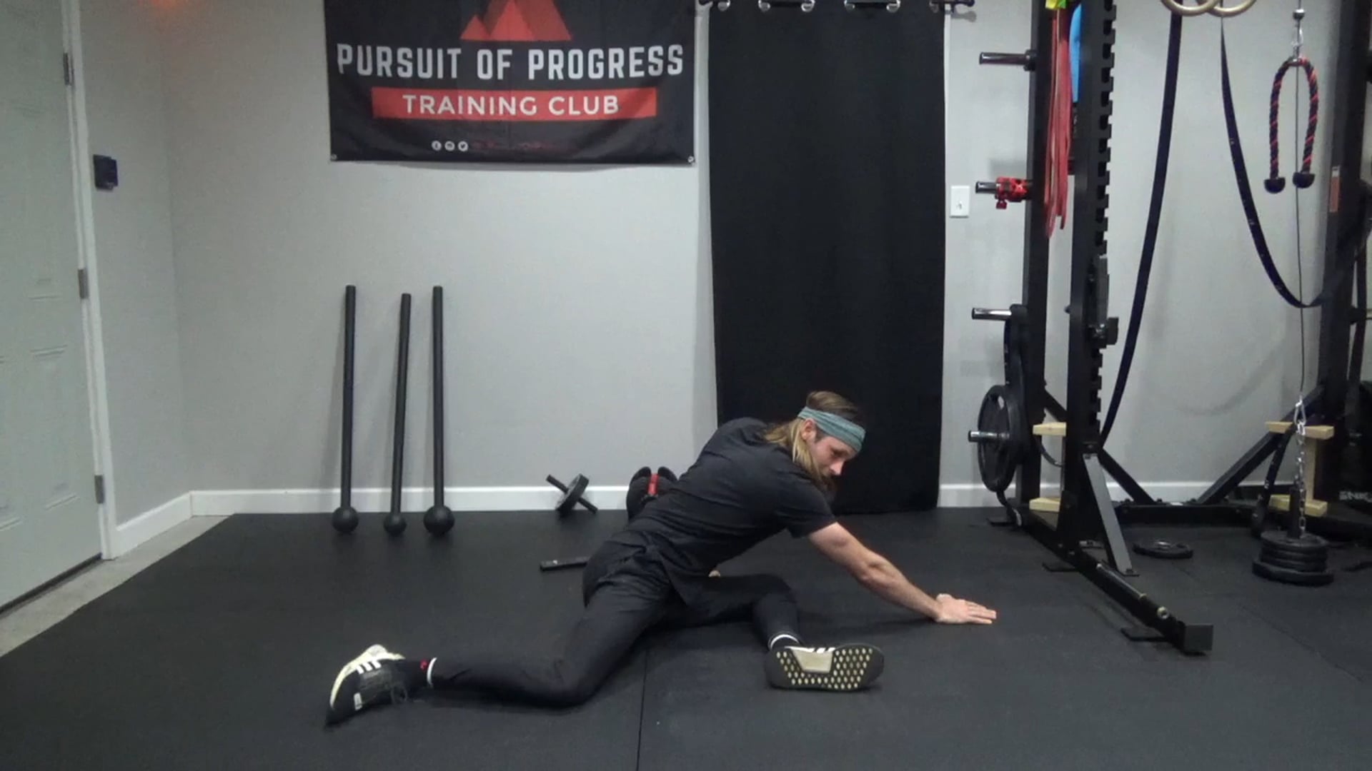 Restorative Stretch for Tight Glutes + Hips