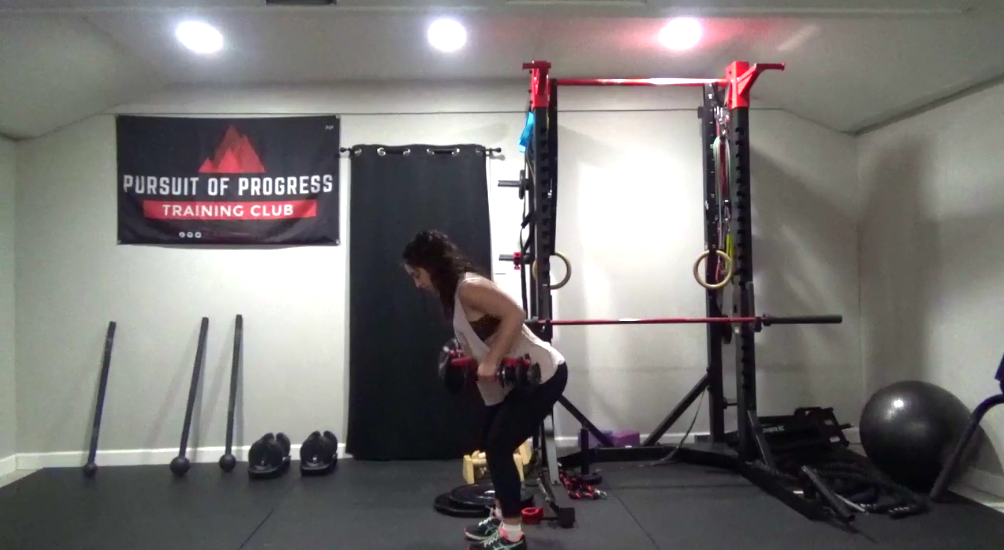 Upper Body Dumbbell Circuit