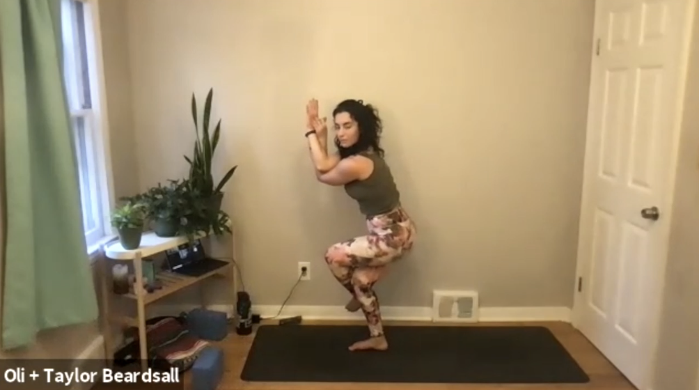 Livestream POP Yoga: Surrender + Eagles