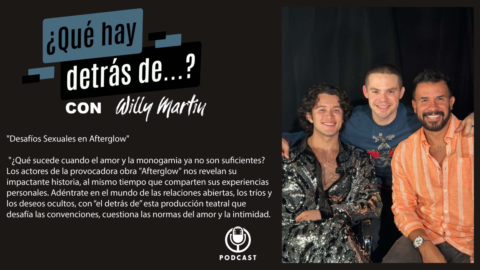 ¿Qué Hay Detrás De...? Episodio 14. Los actores de "Afterglow