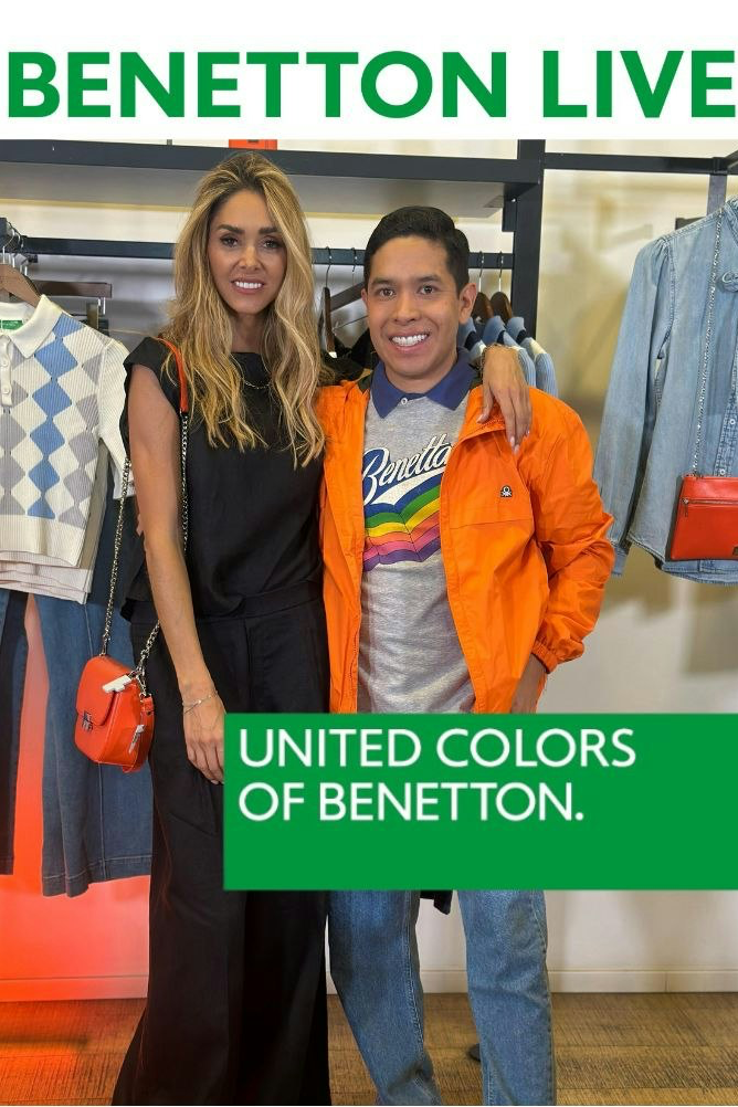 Benetton Live: Haz De Las Tendecias Un Básico