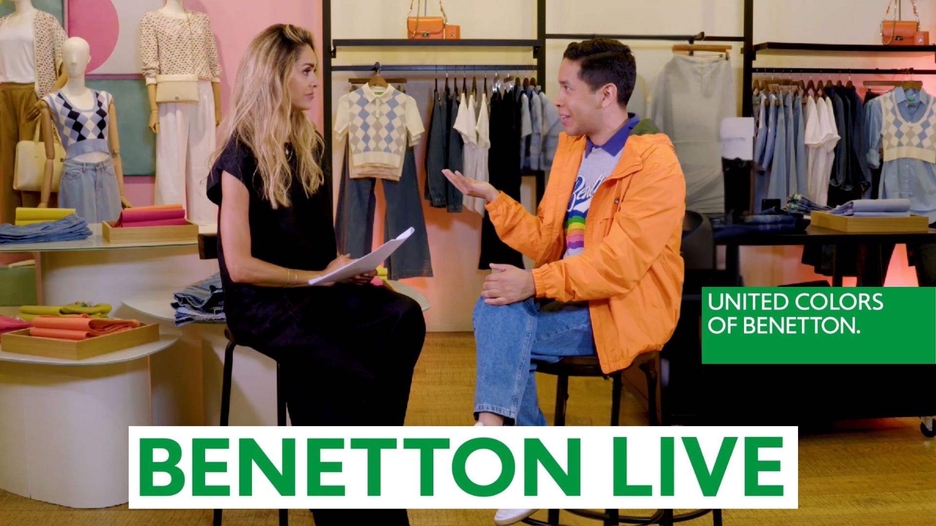 Benetton Live: Haz De Las Tendecias Un Básico
