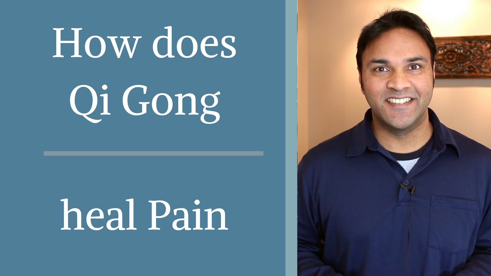 How Qigong Can Help Pain - "the Pain Body"