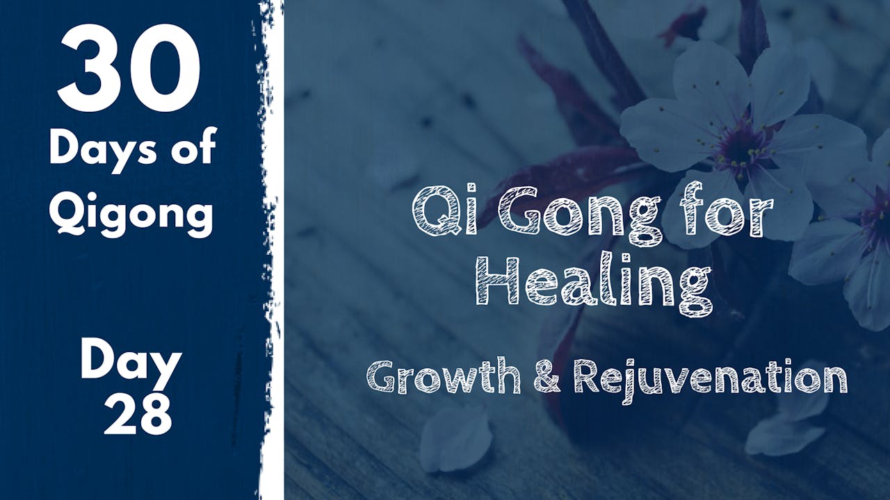 Day 28 Qi Gong for Healing (25 mins) 30 Days of Qi Gong Qi Gong for