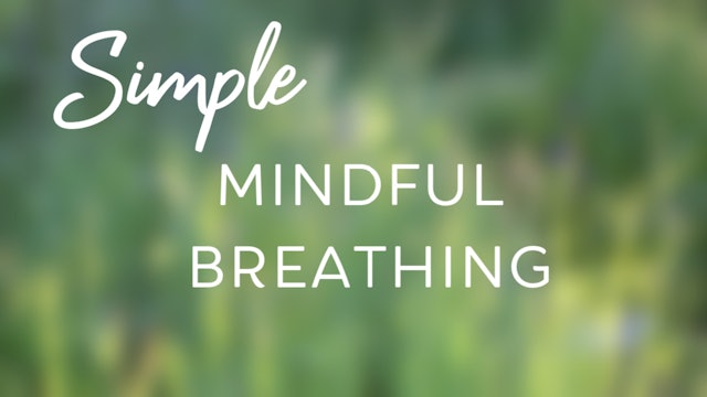 Simple Mindful Breathing (20 mins)