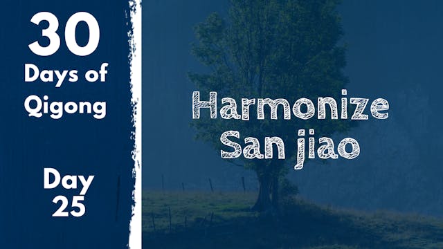 Day 25 Harmonize Sanjiao (25 mins)