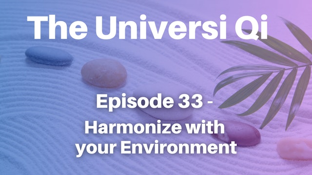Universi Qi Episode 33 - Harmonize with your Environment (4 mins)