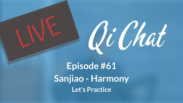 April Qi Chat - Sanjiao - Harmony (90 mins)