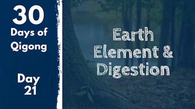 Day 21 Earth Element and Digestion (20 mins)