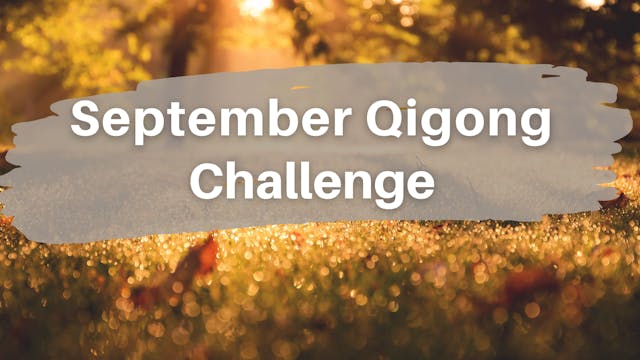September Qigong Challenge (4 mins)