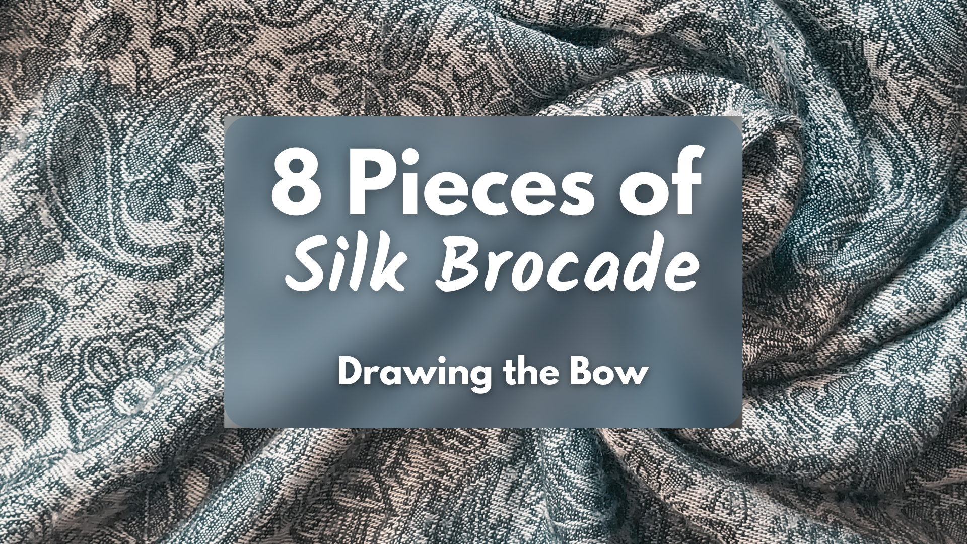 Drawing the Bow (8 mins)