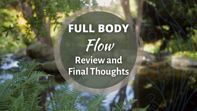 Full Body Flow Review and Final Thoughts (12 min)