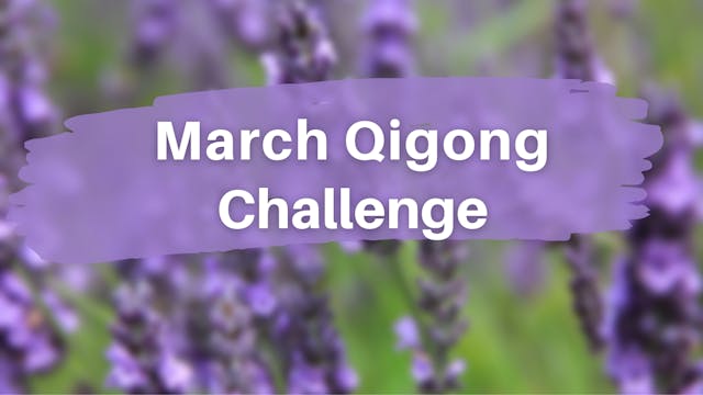 March Qigong Challenge (3 mins)