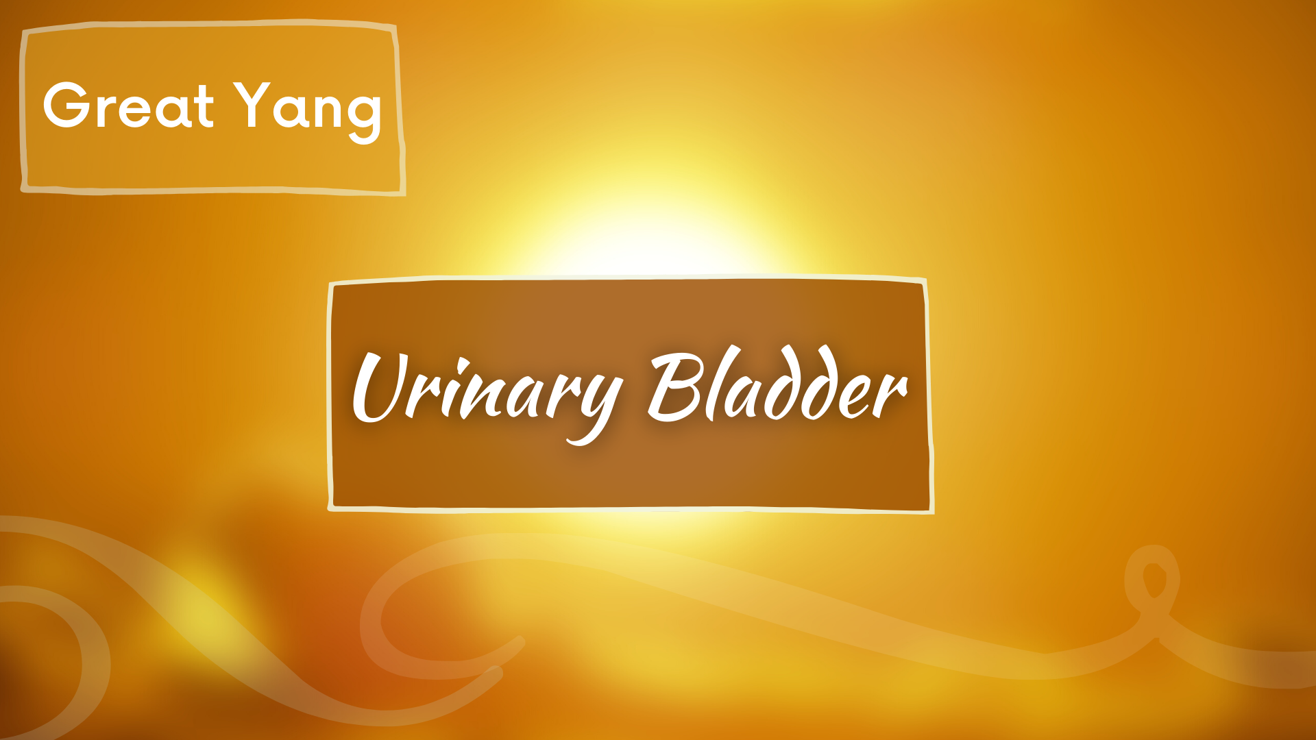 Bladder Meridian - Great Yang (23 min)