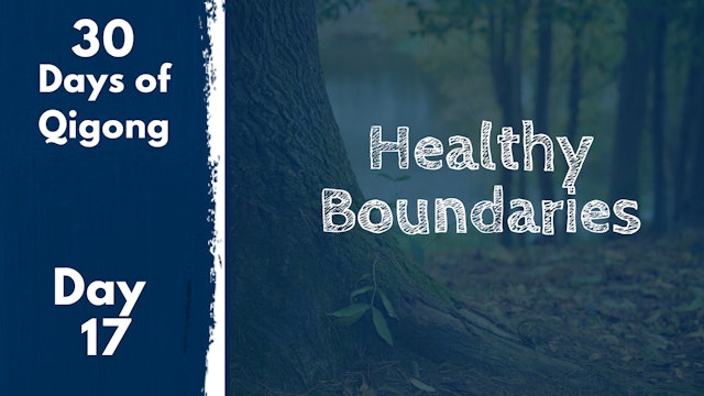 Day 17 Healthy Boundaries (23 mins)