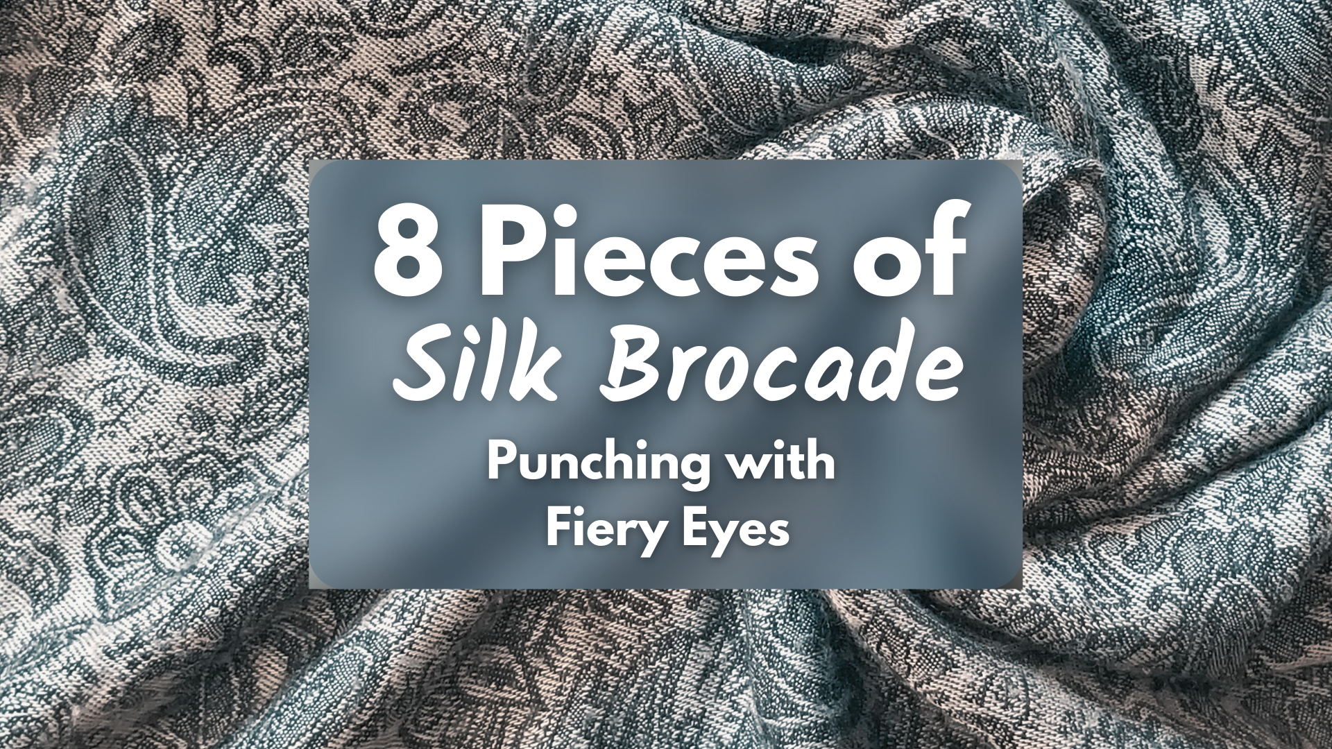 Punching with Fiery Eyes (6 mins)